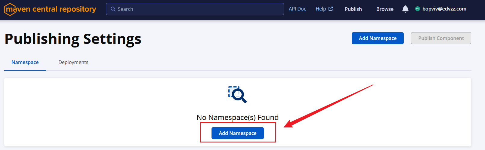 Add Namespace